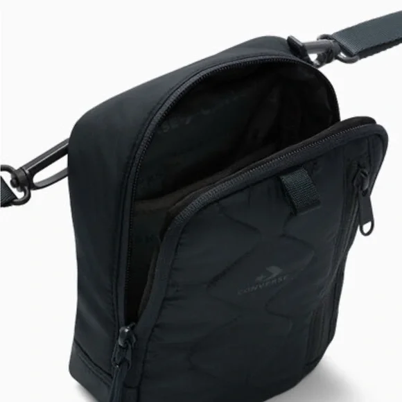 Convertible Crossbody Bag unisex Black